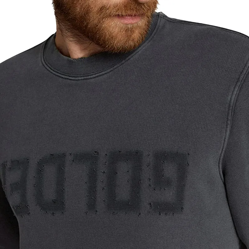 Golden Goose Deluxe Brand Logo Printed Crewneck Sweatshirt-5