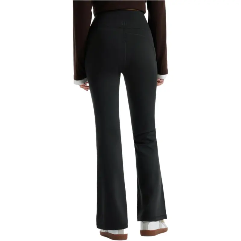 GAP Knitted Sweatpants Women's Black-4