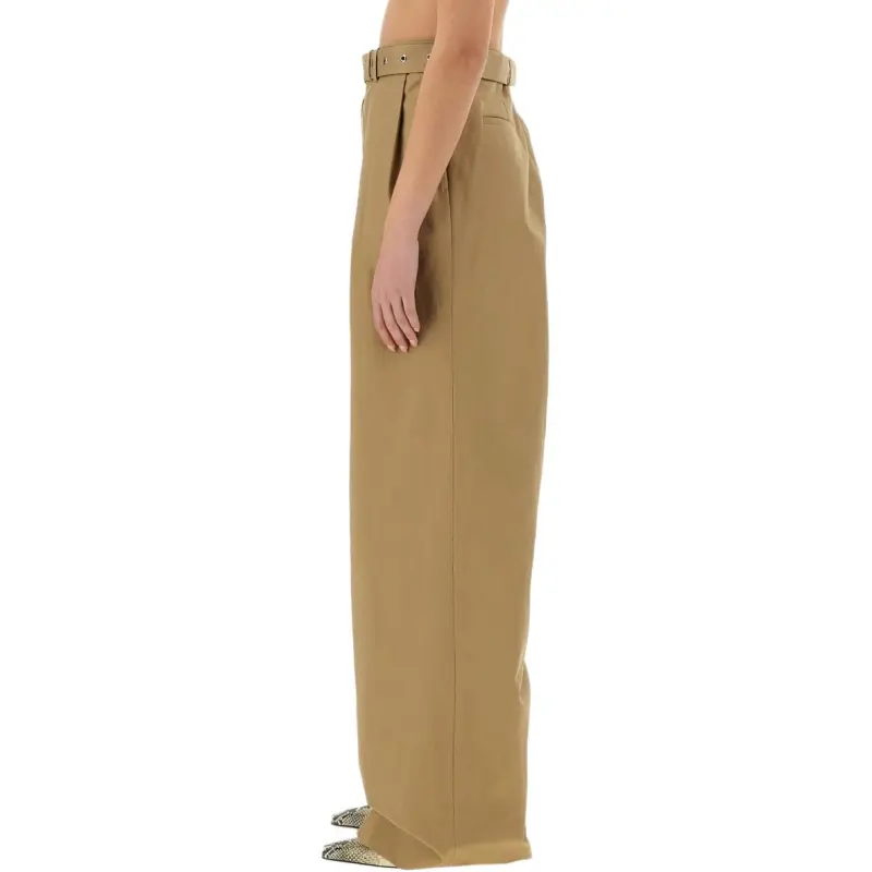 DRIES VAN NOTEN Casual Pants Women's Beige-2