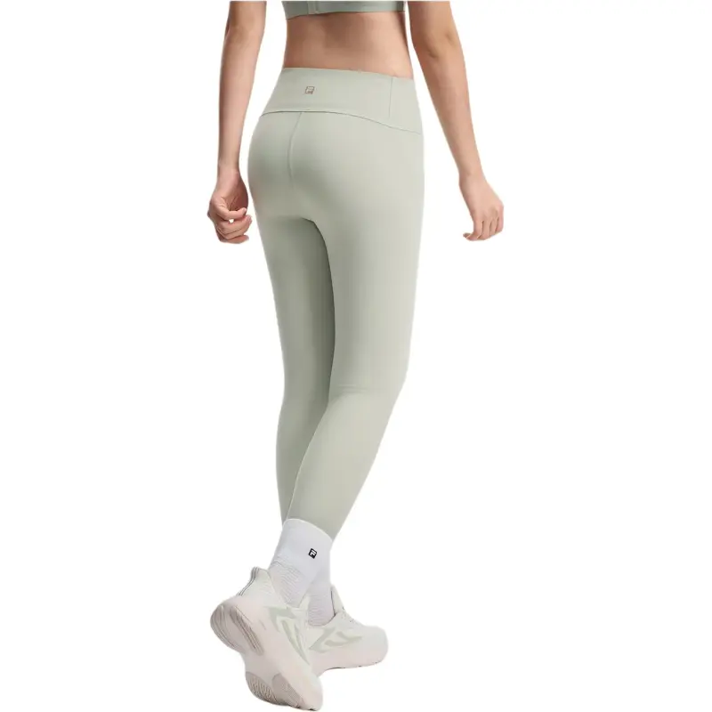 FILA Fitness Series SS25 Athletic Trousers Women's Cool White Gray-3