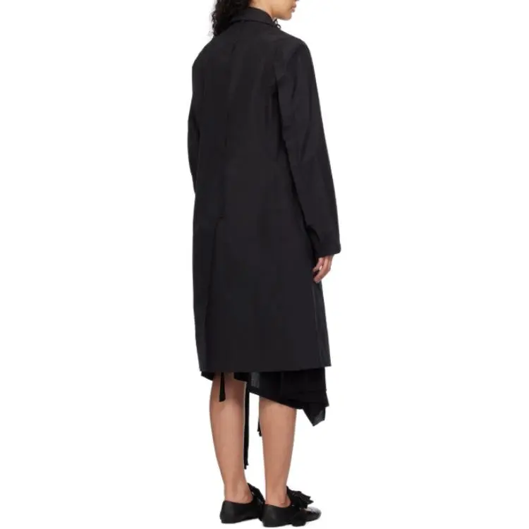 Y-3 X Yohji Yamamoto Coat 'Black'-4