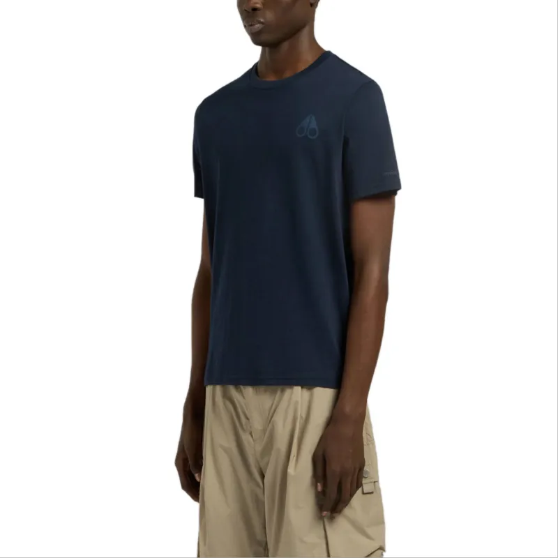 Moose Knuckles T Shirt Men's Marine-4