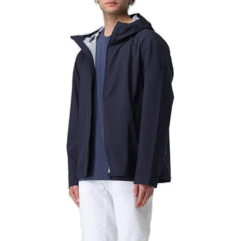 SAVE THE DUCK Jari Logo Patch Hooded Jacket-1