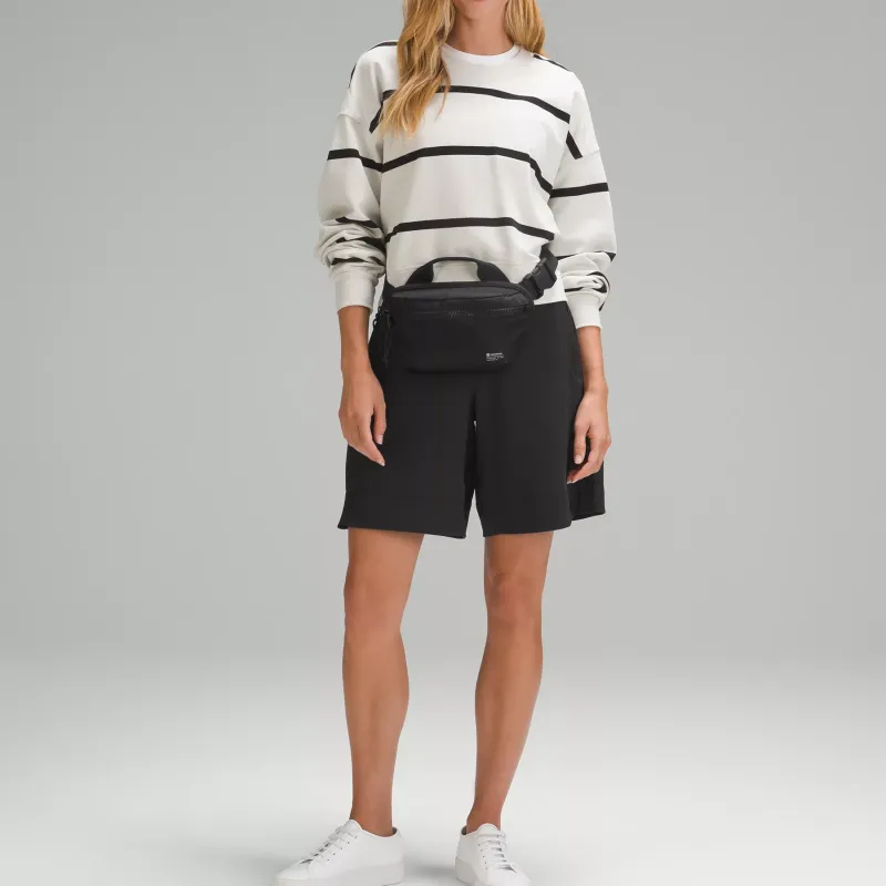 Lululemon Nylon Fanny Pack Unisex Black-4
