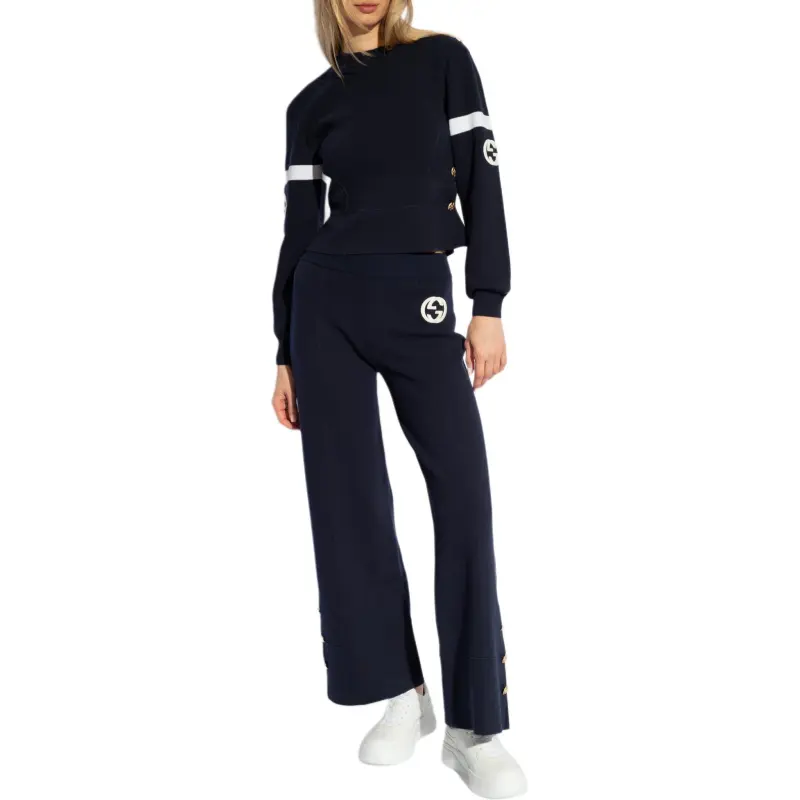 GUCCI Interlocking G Crewneck Jumper-2