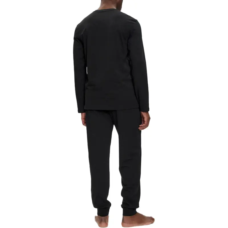 EMPORIO ARMANI FW24 Casual Sportswear Men's Black-4