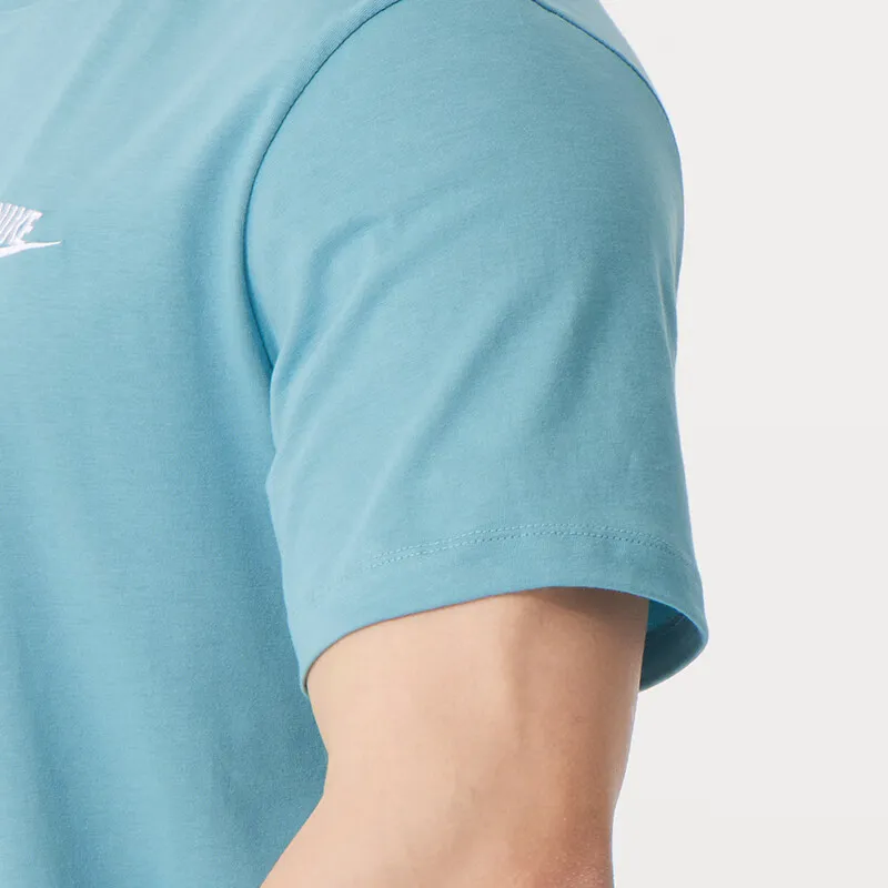 Nike T Shirts Men Blue-3