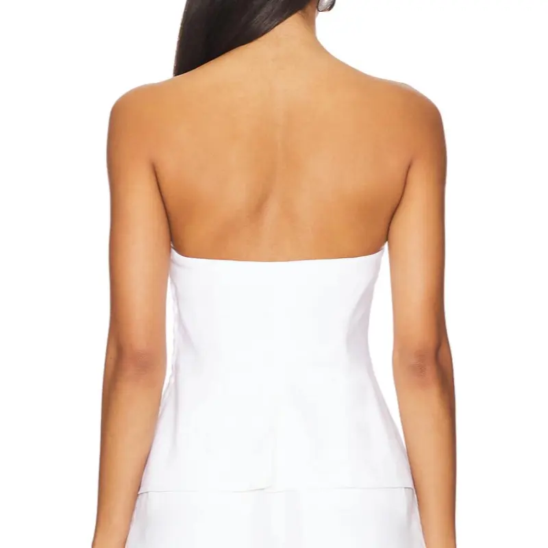A.L.C. Strapless Top Women's White-1