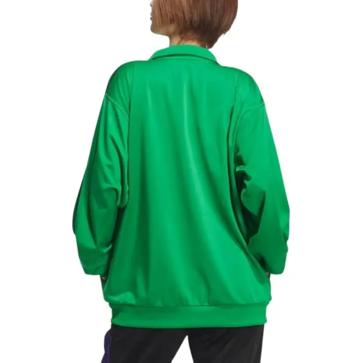 Adidas Originals Jacket Unisex Green/Midnight Indigo-3