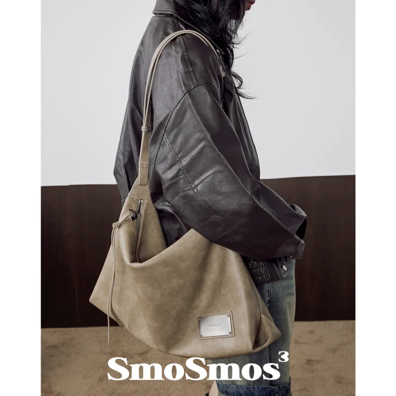 MCMIKO Artificial Leather Shoulder Bag Crossbody Bag Regular Unisex Camel-7