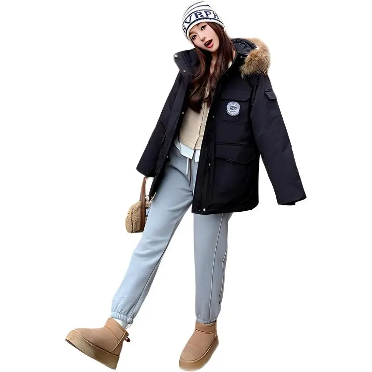 Deer Snake Down Jackets Unisex-5