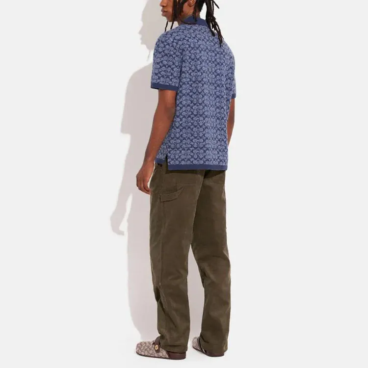 COACH Casual Pants Men Green-2