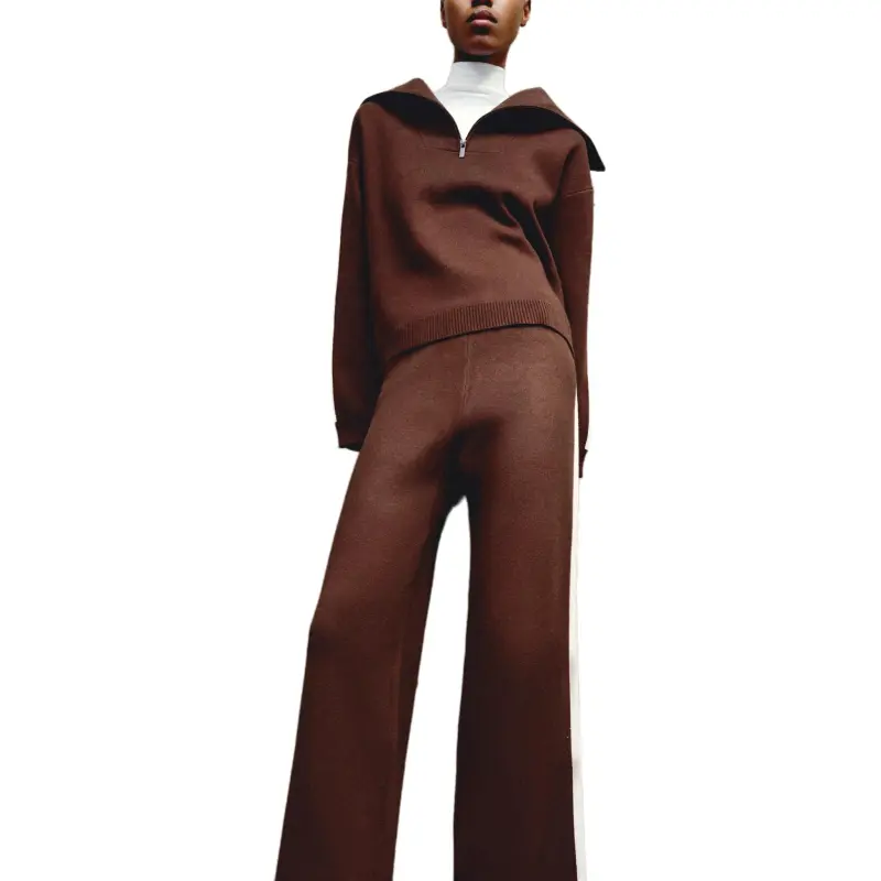 ZARA Sweatshirts Women's Brown-2