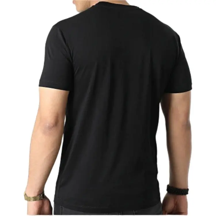 EMPORIO ARMANI SS22 T Shirt Men's Black-4