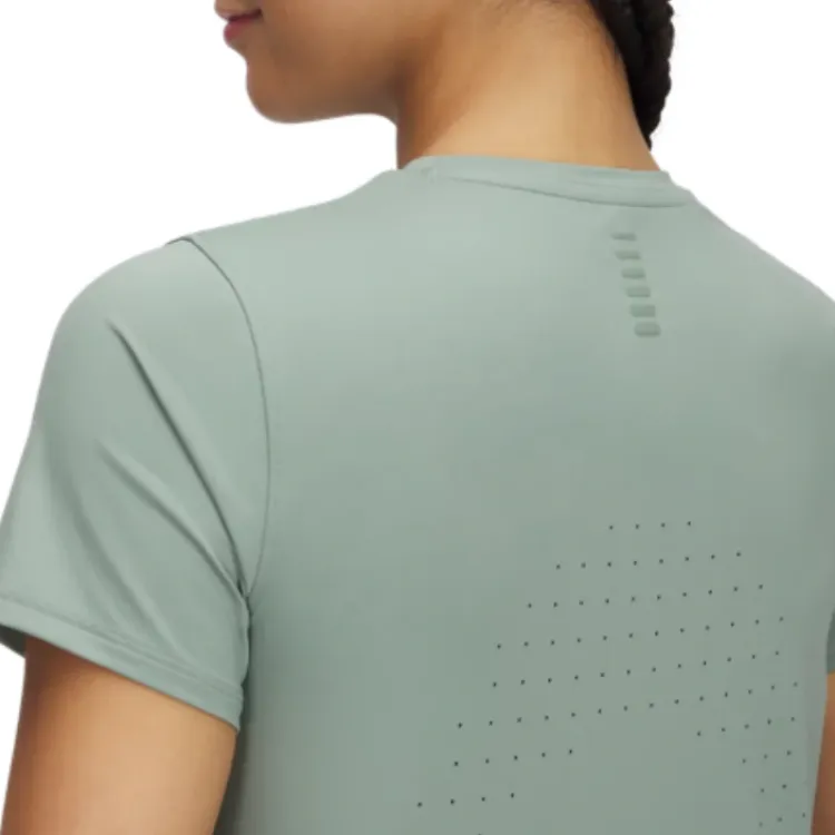 Under Armour Launch EliteIso Chill Regular T Shirt Women's Green-1