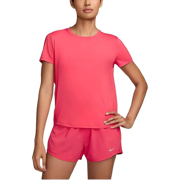Nike T-Shirt Women's Purple Black-2