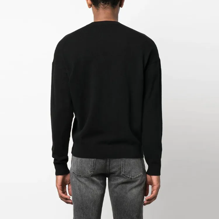 EMPORIO ARMANI Sweaters Men Black-3