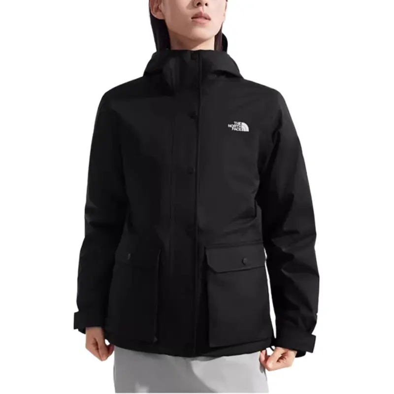 THE NORTH FACE City Outdoor Collection Windbreaker Jackets Women's Cosmic Black-1