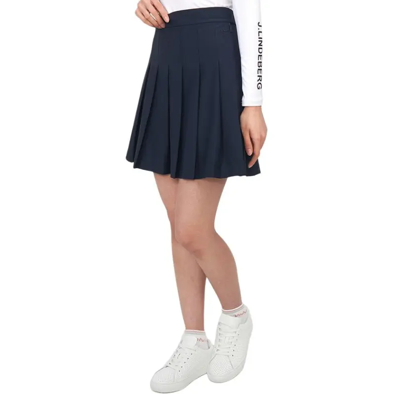 J.Lindeberg Casual Short Skirts Women's Marine Blue-3