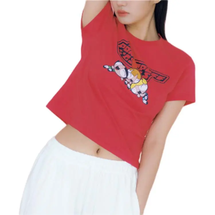 Acme De La Vie/ADLV x FEITIANXIAONVJING,LIANMINGKUAN T Shirt Women's Red-4