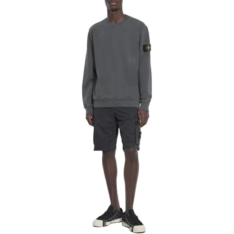 STONE ISLAND Casual Shorts Men's Gray-3