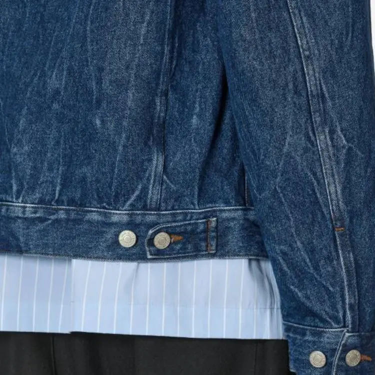 DRIES VAN NOTEN Denim Jacket Men's Blue-3