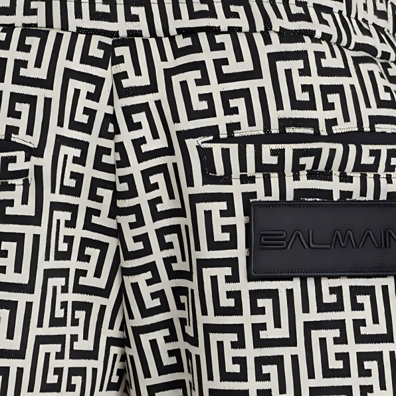 BALMAIN FW22 Casual Pants Men's Black-4