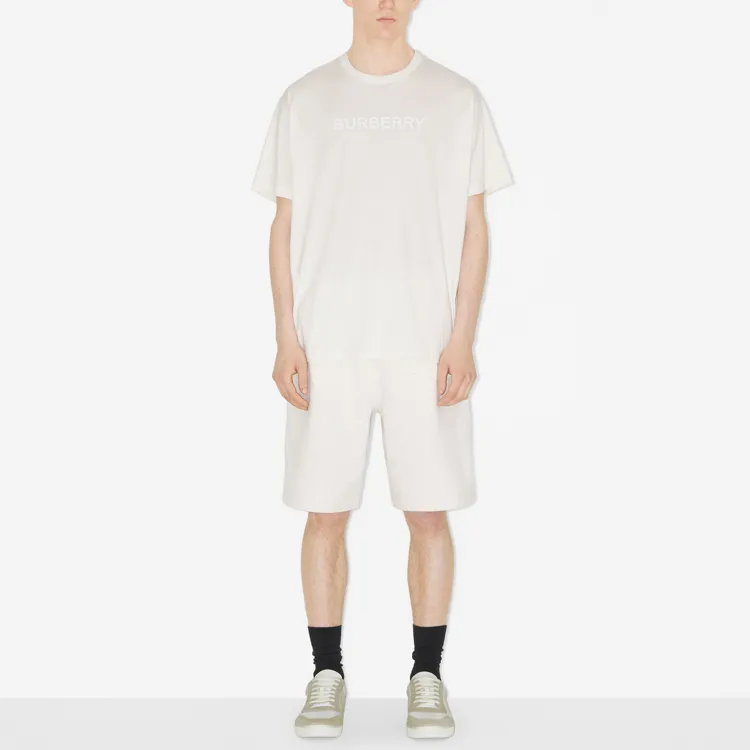 Burberry SS23 Casual Shorts Men's White Gray-1