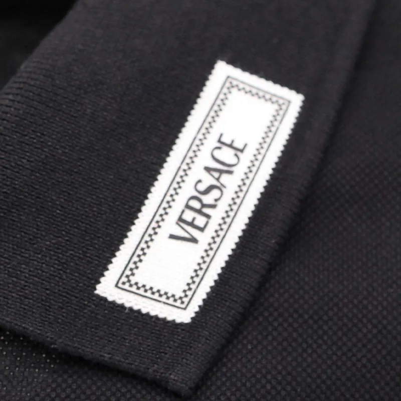 FANSIZHE Polo Shirt Men's Black-2