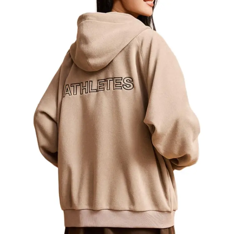 Anta Life Collection Jacket Unisex Beige Yellow-2