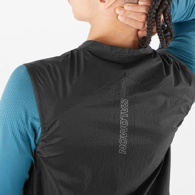 SALOMON Vests Men Black-5