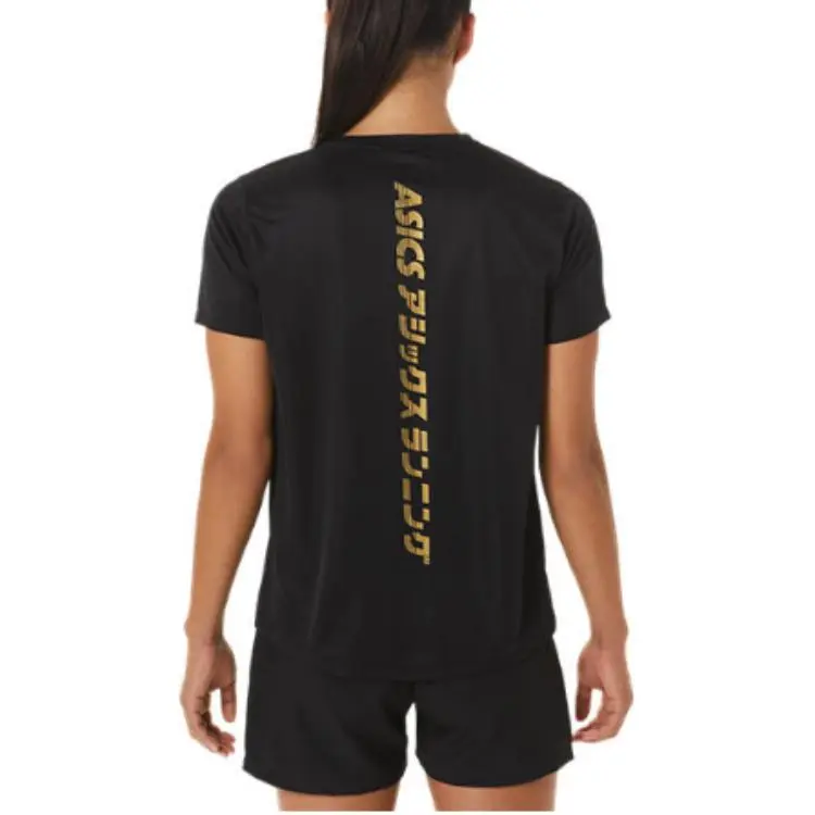 Asics T Shirts Women's Black-1