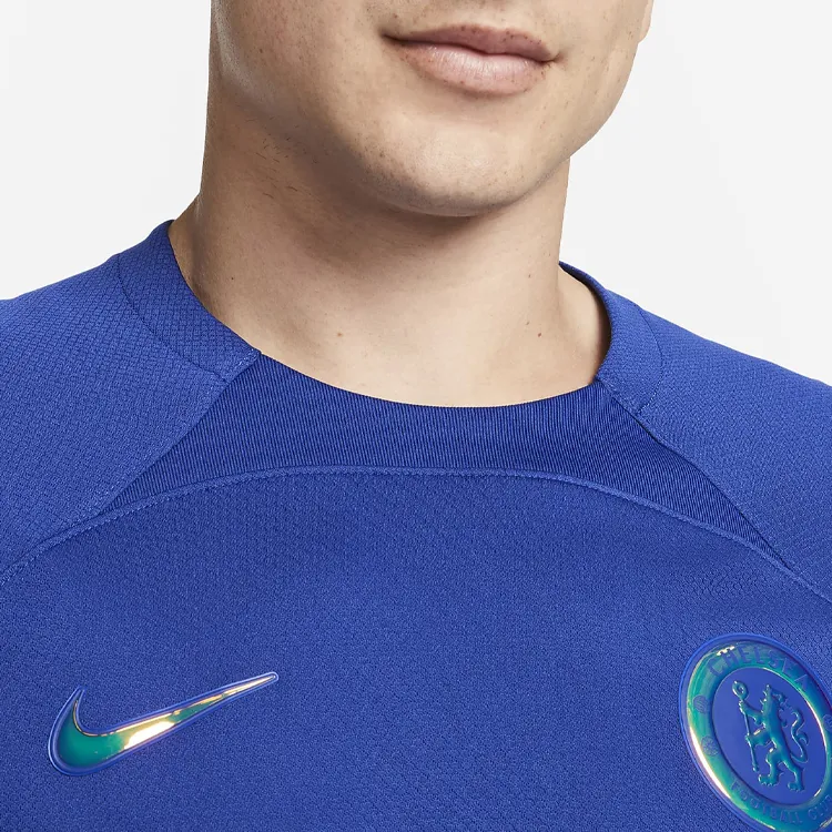 Nike Soccer Jerseys Men Blue-3