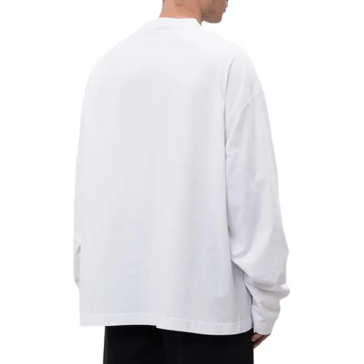 Vetements Logo Print Long Sleeve T Shirt-4