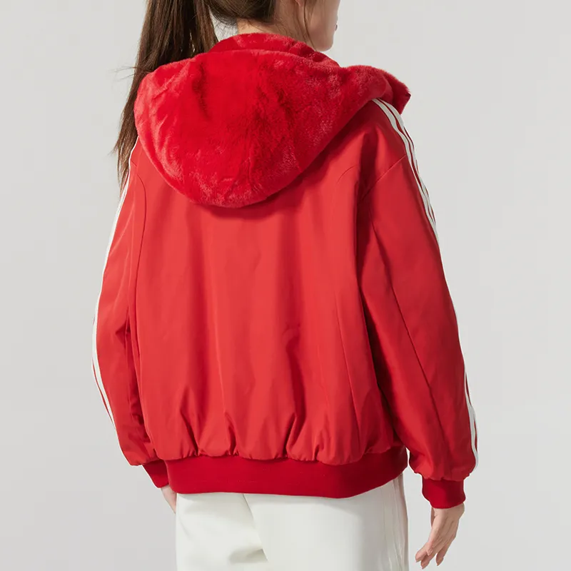 Adidas Jackets Women's Red-4