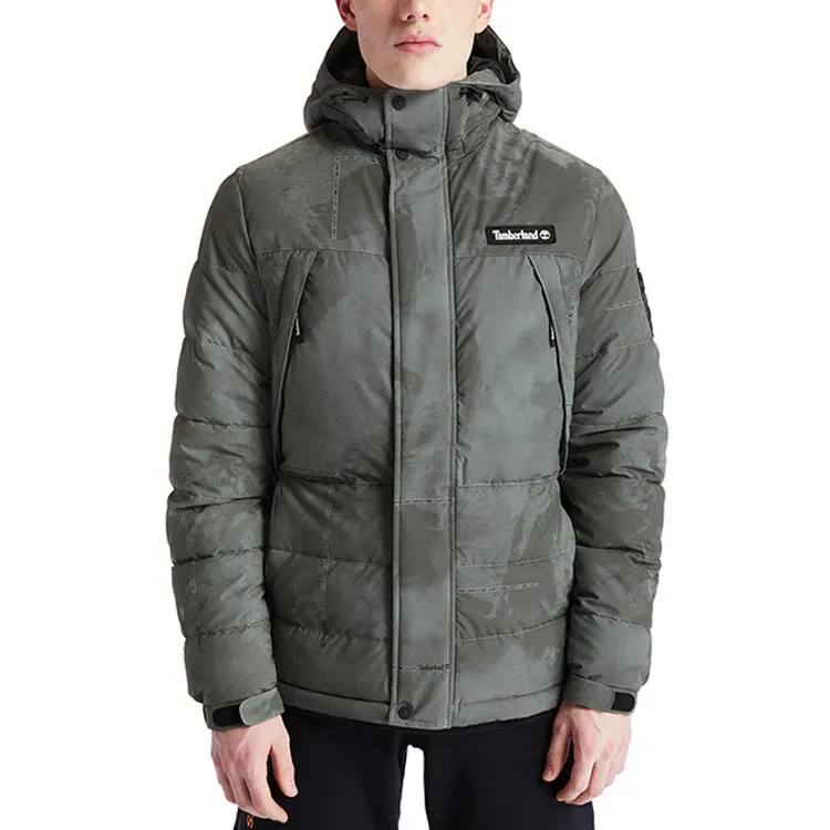 Timberland Puffer Jacket Men's Gray-2