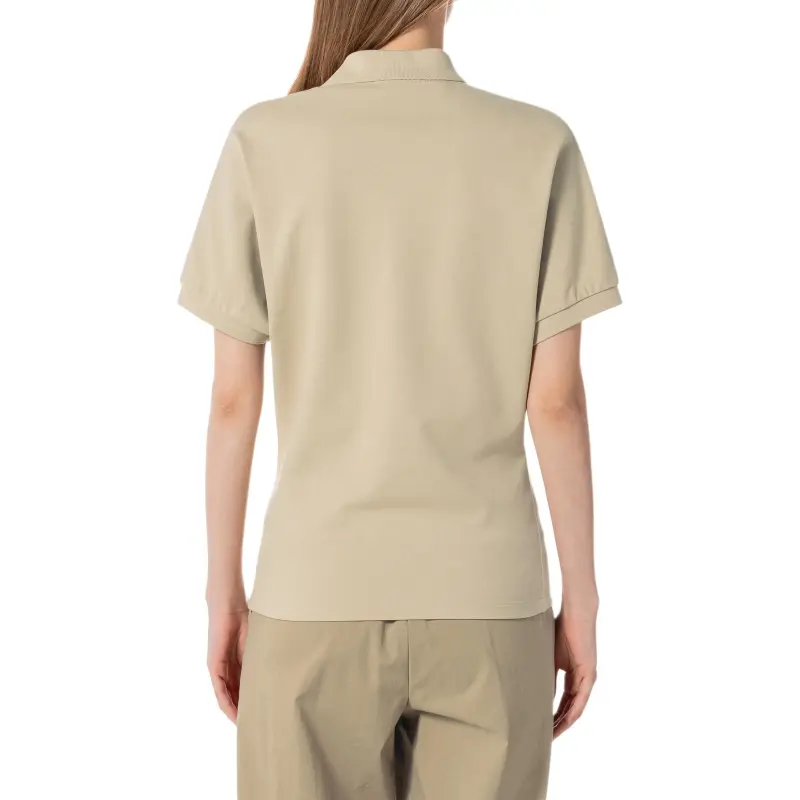 LACOSTE Polo Shirt Women's Beige-2