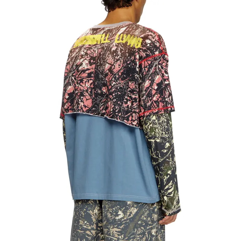 DIESEL T Besh Camou T shirt-2