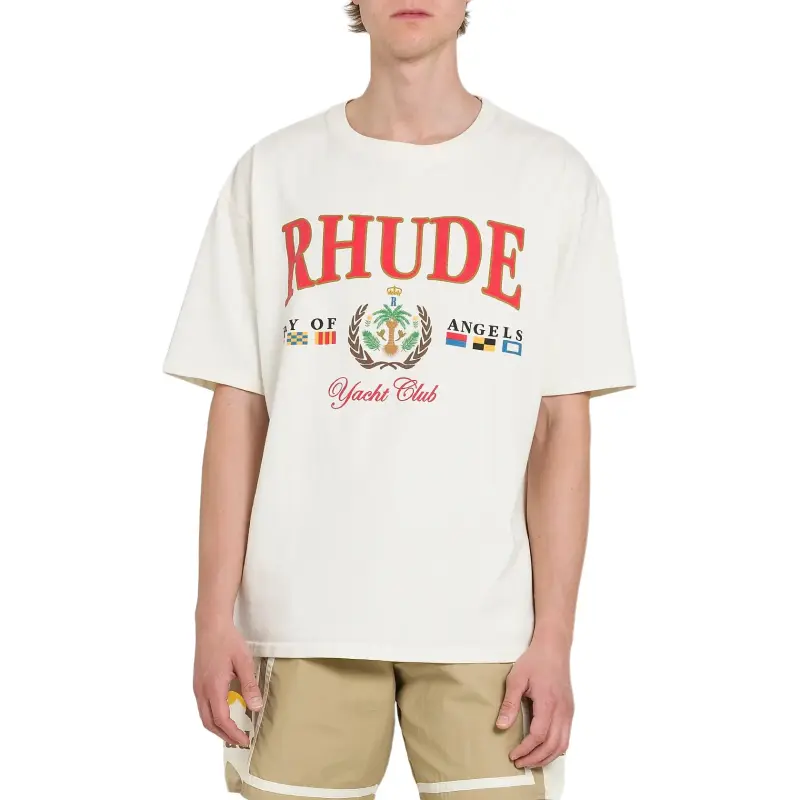 RHUDE Bay Of Angels Yacht Tee-2
