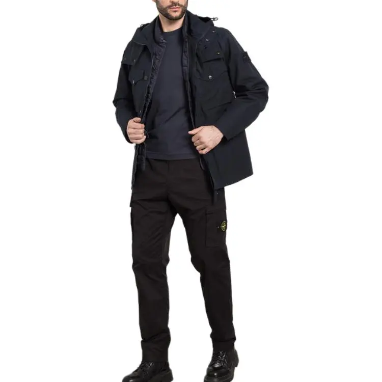 STONE ISLAND Ghost Collection Jackets & Coats Men's Air Force Blue-2