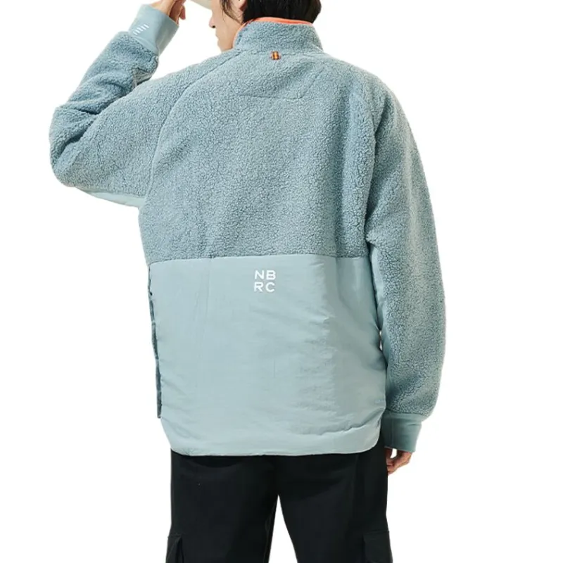 New Balance Velvet feel Coat Men's Light Gray-3