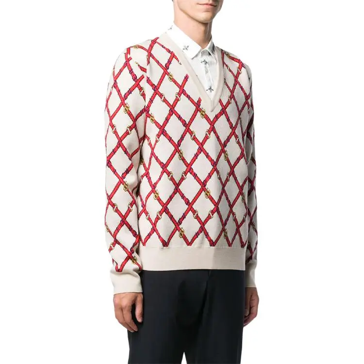 GUCCI Sweaters Men White-3