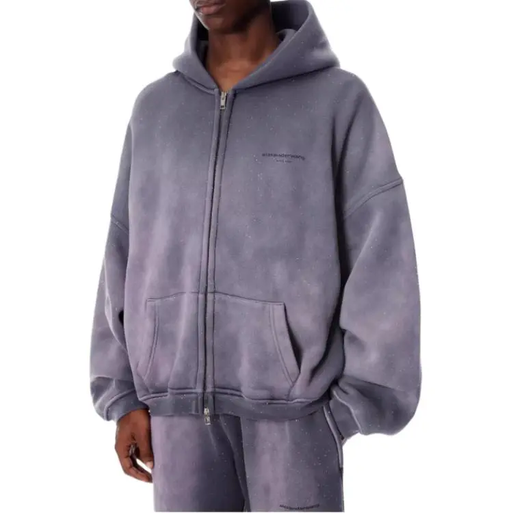 Alexander Wang SS25 Sweatshirt Men's Washable Pink White-2