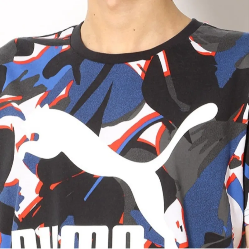 PUMA T-Shirts Men Camouflage-3