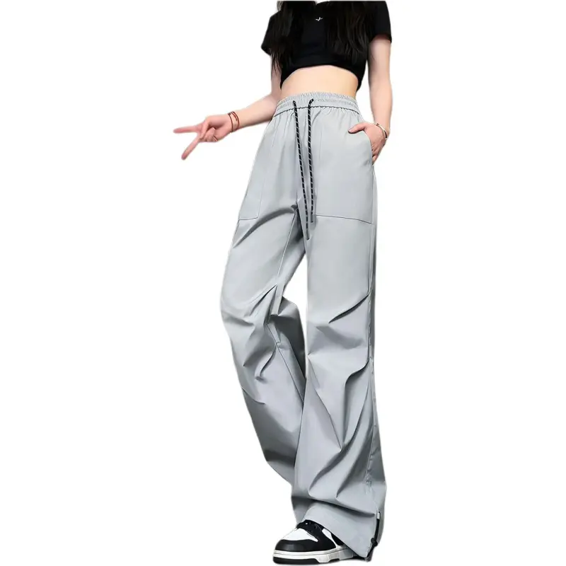 BEAR UNION Casual Pants Unisex Black-13