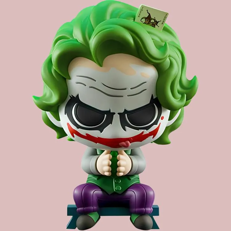 Hot Toys Joker COSBI Collection The Dark Knight Trilogy XL Chibi Figures-2