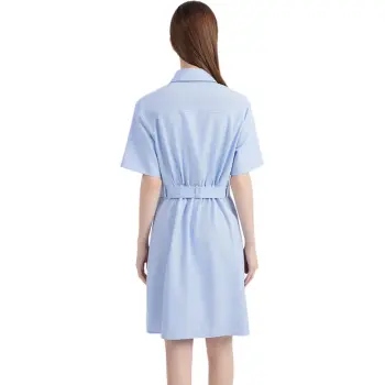 Hush Puppies Short Sleeved Dresses Women's Light Blue