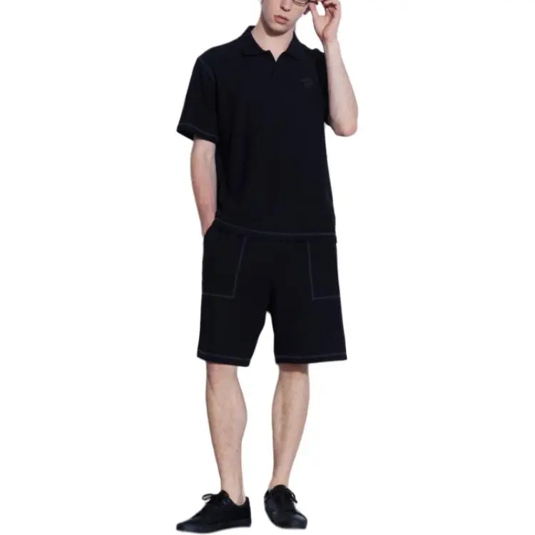 GAP Casual Shorts Men Black-3
