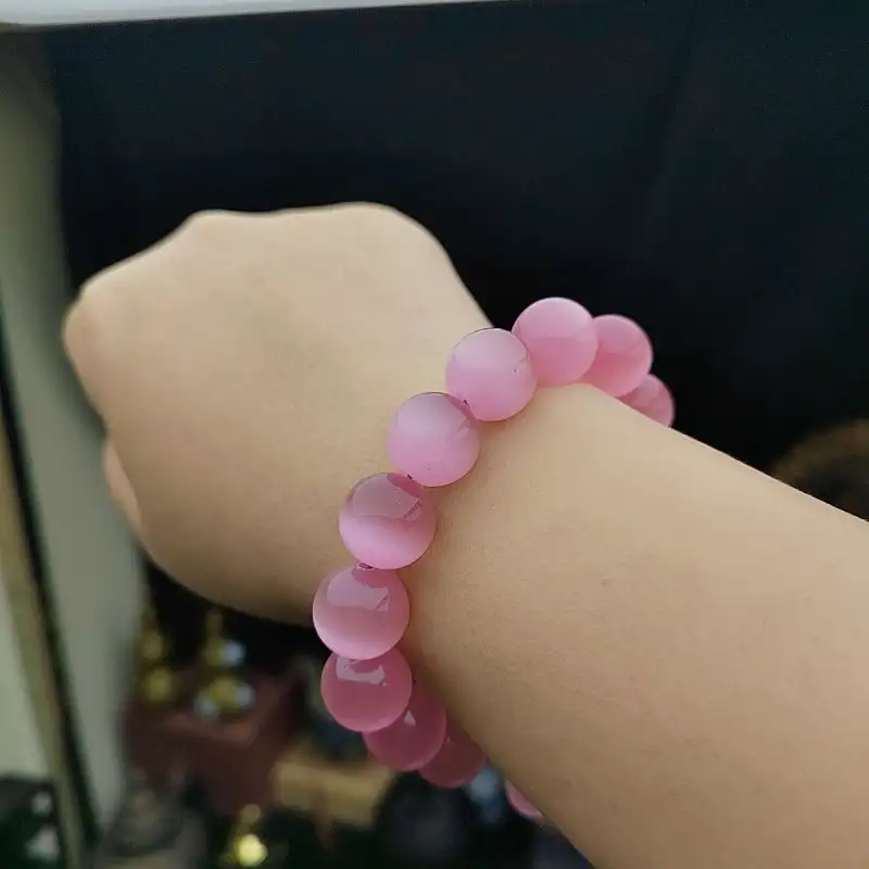 Gifts Glass Cat Eye Bracelets Unisex-5