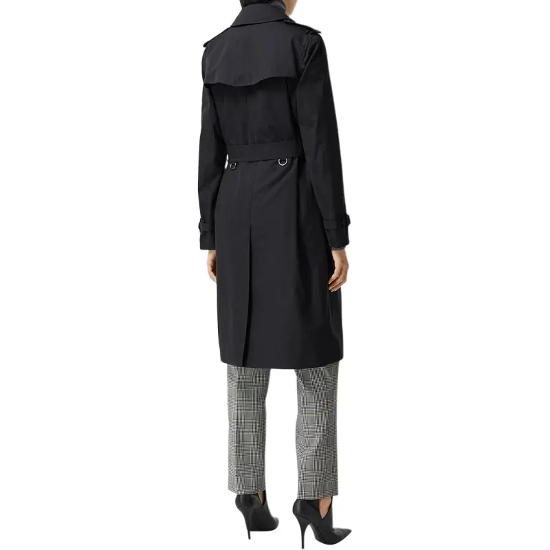Burberry Trench Coat Women's Black-3